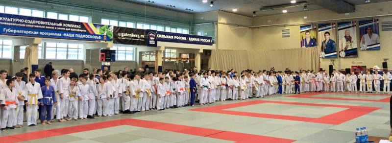 Более 300 спортсменов приняли участие в юношеском турнире по дзюдо в Реутове